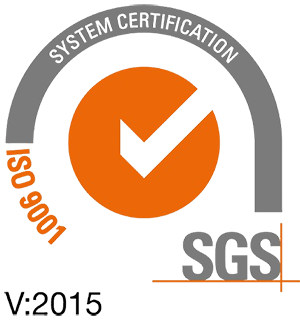 Certification ISO 9001:2015 SGS